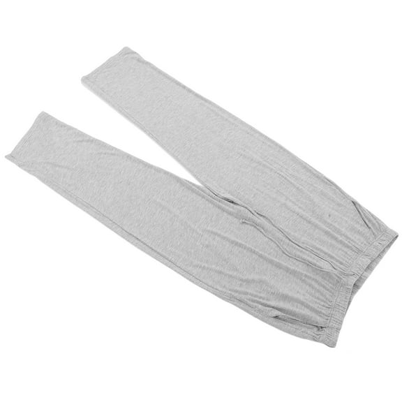 LEORX 1Set Leisure Pants for Men Loose Fit Casual Grey Home Wear