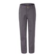 thumbnail image 1 of Bienzoe Pantalon d'Uniforme Scolaire Ajustable en Coton pour Fille Gris 16, 1 of 2