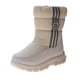 thumbnail image 1 of Botas de nieve para niñas, botas altas de invierno a rayas de algodón con suela suave, forro polar, gruesas y cálidas, para niños, 1 of 6