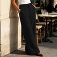 thumbnail image 7 of Kezqiaxn Wide Leg Dress Pants for Women High Waiste Loose Business Casual Office Work Trousers with Pockets Plus Size Fashion, 7 of 7