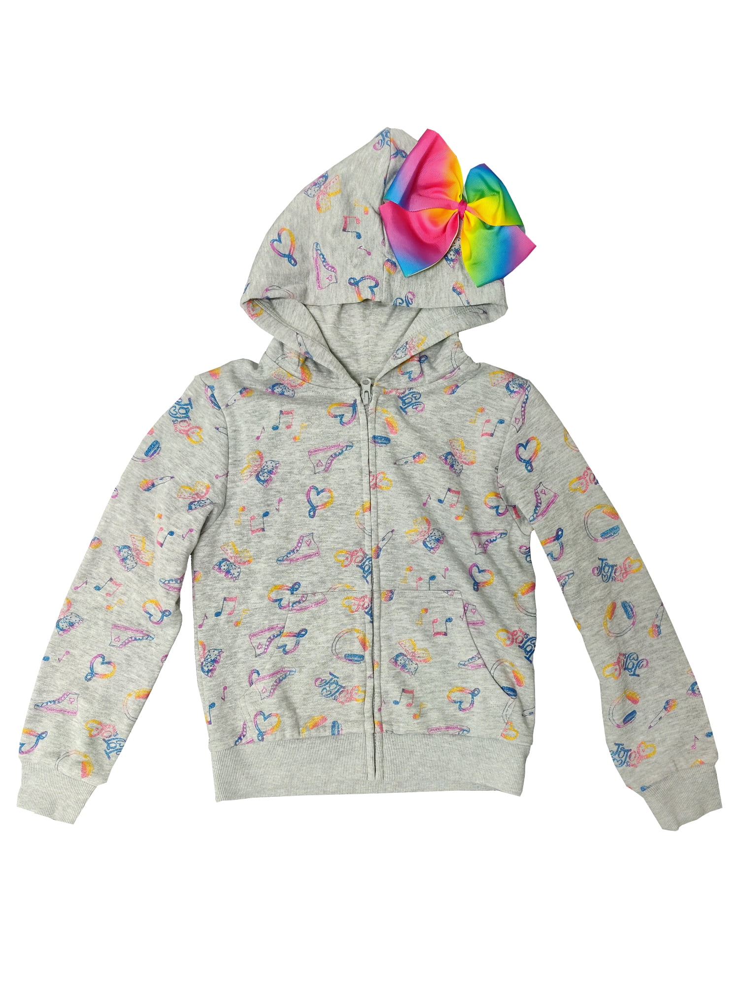 JoJo Siwa - Nickelodeon Jojo Siwa Girls 4-16 Costume Hoodie with 3D Bow