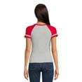 thumbnail image 3 of Women's Mickey Graphic Short Sleeve Raglan T-Shirt, 3 of 5