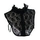 thumbnail image 3 of Collar falso de encaje para mujeres suave y elegante regalo desmontable para vestidos de ropa casual Negro, 3 of 8
