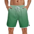 thumbnail image 2 of WIZUTIZ Mens Swim Trunks with Compression Liner 2 in 1 Quick Dry Swimming Shorts Swimwear Bathing Suits with Pockets, 2 of 5