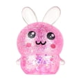 thumbnail image 1 of Stress Toys Bunny Glitter Filled Squeeze Toy Realistic Rabbit Figure Random Color for Anxiety Relief Easter Gift, 1 of 7