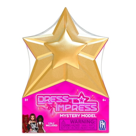Dress to Impress Small Fashion Doll (Blind Box Collectibles) – Outfit Changing Playset for Girls Ages 4+, Includes Accessories & Removable Clothes - Wave 1