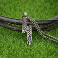 thumbnail image 5 of Double Sides Norse Runes Jewelry Sowulo Wolf Pendant Viking Necklace Talisman Jewelry, 5 of 5