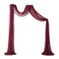 thumbnail image 2 of Wedding Arch Draping Party Backdrop Curtain Panels 6 Yard 70x550cm for Decor 1x Red, 2 of 6