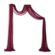 thumbnail image 2 of Guirnalda de arco para boda, ceremonia, recepción, decoración de escaleras 1x Vino Tinto, 2 of 9
