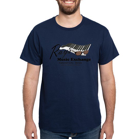 CafePress - Ray's Music Exchange Dark T Shirt - Men's Classic Cotton T-Shirts