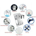 thumbnail image 2 of 2 Supports de Douche, Supports de Douche, Sans Perçage pour Monter la Superglue, avec Trous pour Montage par Vis., 2 of 5