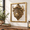 American Bison - 1, variant on L Heads Wall Decor (includes Metal Frame)ls Sculptures Head Hanging Decoration Vintsculpture For Living Room Bedroom Office (bison