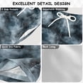 thumbnail image 2 of FORMRS Boys Swim Trunks Quick Dry Mesh Lining Beach Boardshorts, Sizes XS-XL, Watercolor Sky Pattern, 2 of 7
