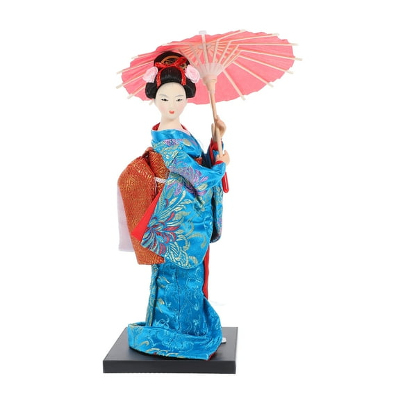 Japanese Kimono Oriental Maiko Decorative Restaurant Doll Figurine Desktop Decoration