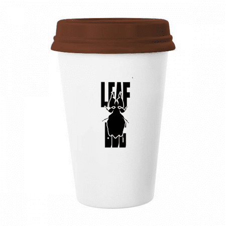 

Insect Fear Animal worms Mug Coffee Drinking Glass Pottery Cerac Cup Lid