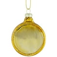 thumbnail image 5 of Northlight 2.5" Glittered Gold Compass Glass Christmas Ornament, 5 of 5