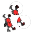 thumbnail image 2 of Soporte para teléfono móvil para bicicleta Soporte para teléfono para motocicleta (manillar rojo), 2 of 5