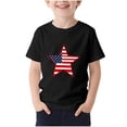 thumbnail image 6 of Teylalorva Boys Graphic T-Shirt, Soft Casual Round Neck Short Sleeve Kids Summer Active Tee Black Size 12, 6 of 6