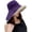 AS SHOW, variant on Women Wide Brim Sun Hats Metal Wired Edge Summer UV Protection Beach Fishing Hat for Hiking Garden Travel Chin Strap