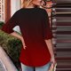 thumbnail image 3 of Blusas de Manga Corta para las Mujeres, Moda Verano Impreso, Blusas de Cuello Redondo, Chaqueta de Manga Corta para las Mujeres, 3 of 8