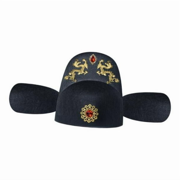 Sombrero de ópera china, sombrero clásico chino antiguo para hombres, ideal para cosplay y teatro. Estilo C
