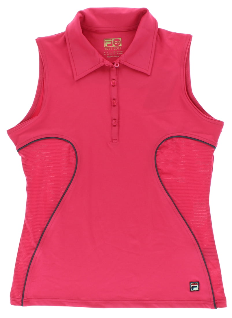 fila polo womens pink
