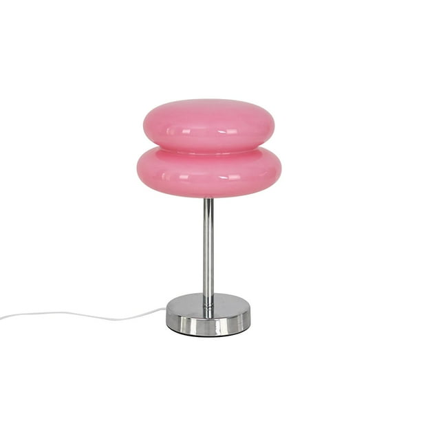 Lámpara de mesa Yuyangstore Egg Tart USB 3 colores que cambian