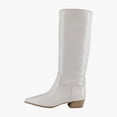 thumbnail image 2 of Vince Camuto Pavla Narrow Calf Women's Boots Coconut Cream Size 10 M, 2 of 8