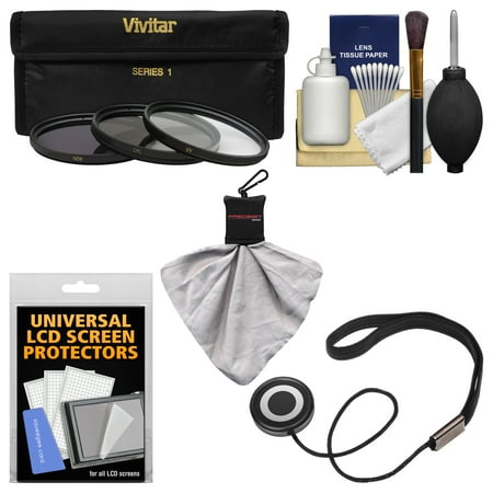 Essentials Bundle for Nikon 35mm f/1.8G AF-S ED Nikkor Lens with 3 (UV/CPL/ND8) Filters + Accessory Kit