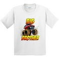 thumbnail image 3 of Inktastic Big Brother Monster Truck Youth T-Shirt, 3 of 5