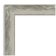 thumbnail image 2 of Amanti Art Grey Cork Board Framed Waveline Silver Narrow Bulletin Board 33 in. x 25 in., 2 of 7