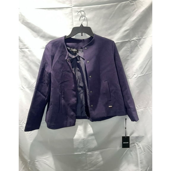 MSRP $130 DKNY Women's Navy Suit Jacket Size 4