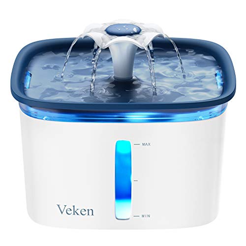 Veken 95oz 2 8l Pet Fountain Automatic Cat Water Fountain Dog Water Dispenser With Smart Pump 2 Replacement Filters For Cats Dogs Multiple Pets Navy Blue Walmart Com Veken 95oz 2 8l Pet Fountain Automatic Cat Water Fountain Dog Water Dispenser With Smart Pump 2 Replacement Filters For Cats Dogs Multiple Pets Navy Blue Walmart Com