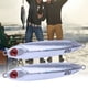 thumbnail image 5 of Señuelo con forma de pez de imitación, aparejos de pesca, postura de natación vívida, plateado, 2 uds., 5 of 8