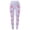 Light Purple, variant on Breast Cancer Awareness Leggings For Women Pink Ribbon Print High Waist 4-Way Stretch Workout Pants for Running Casual