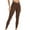 Brown, variant on ZZwxWA Leggings for Women High Waisted Womens Legging Solid Color Buttery Soft Belly Control Workout Gym Sports Yoga Pants