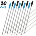 thumbnail image 4 of Cross Compatible Ballpoint Pen Refills 20 Pack, 1.0mm Medium Point- Smooth Writing Replaceable German Ink Refill, 4 of 11