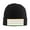 Black, variant on Pastel Rainbow Striped Beanie Hat Knit Hat Skull Cap for Men Women Winter Hat Gray