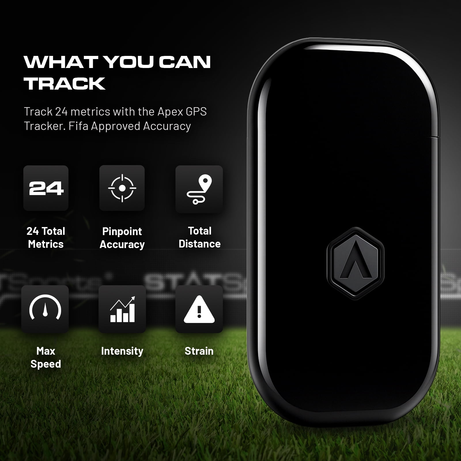 STATSports APEX Athlete Series GPS Soccer Tracker Vest – Tracks 16