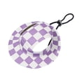 thumbnail image 2 of Dog Sun Hat, Dog Baseball Cap with Ear Holes & Adjustable Rope, Summer Travel Beach Pet Sun Hat Breathable Lightweight for All Day Comfort (Purple Pink,M), 2 of 9