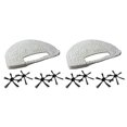 thumbnail image 1 of Cepillos de Repuesto YONGSHENG Compatible con Aspiradora Isweep S320 Gris + Negro, 1 of 5