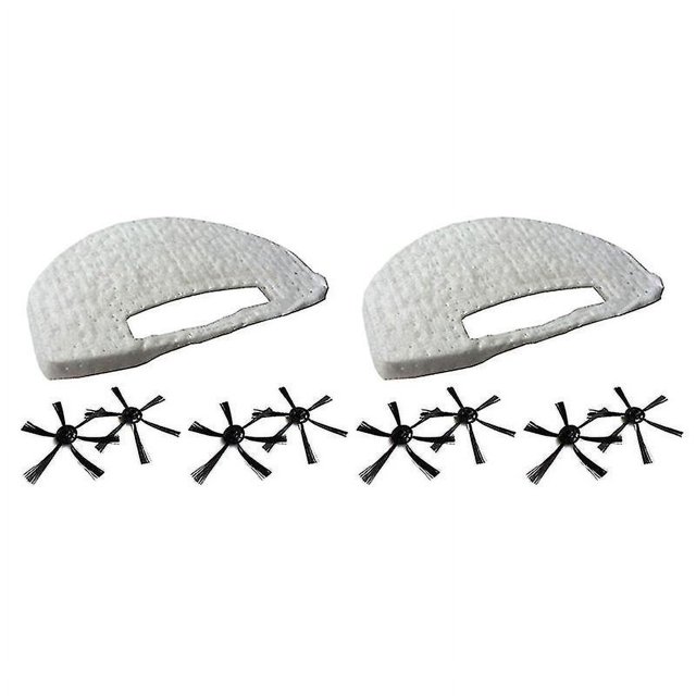 Cepillos de Repuesto YONGSHENG Compatible con Aspiradora Isweep S320 Gris + Negro