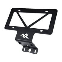 Rugged Ridge by RealTruck License Plate Relocation for Wrangler JL | Sturdy Steel, Satin Black, Adjustable | 11585.25 | Compatible with 2018-2024 Jeep Wrangler JL