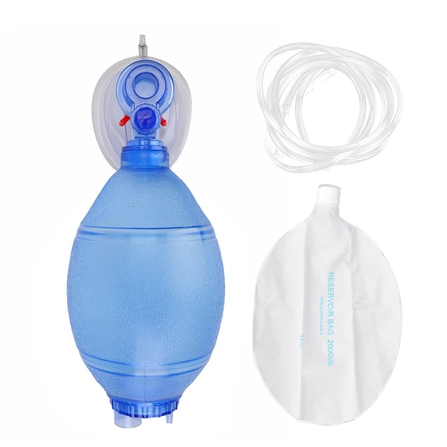 Tubo de oxígeno, bolsa Ambu Resucitador simple Bolsa Ambu Máscara de tubo de oxígeno La mejor de su clase