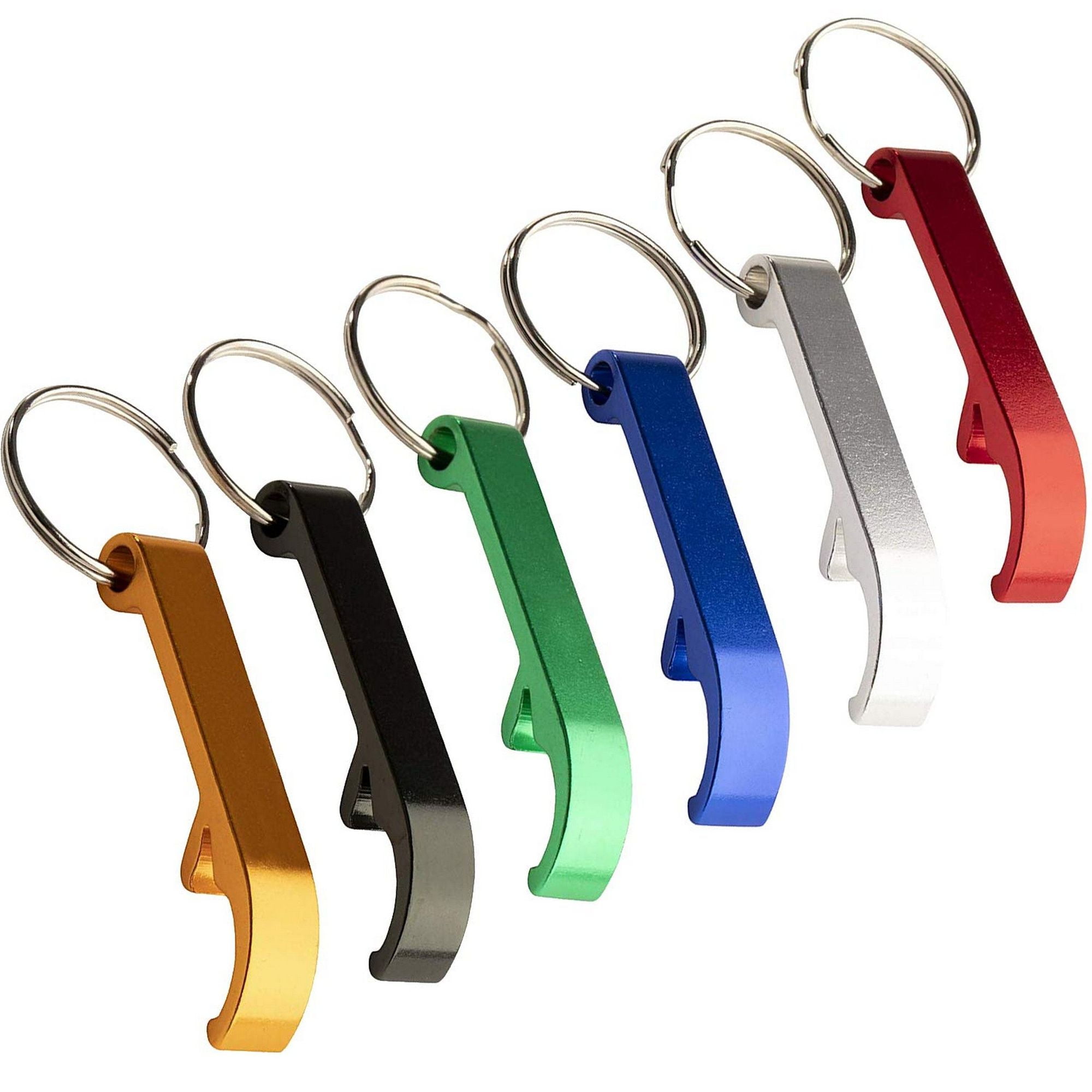 Juvale Bottle Opener Keychain 24Pack Heavy Duty Metal Key Chains