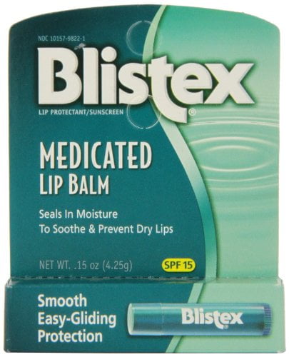 Blistex Medicated Lip Balm SPF 15 0.15 oz Each