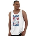thumbnail image 5 of Street Fighter Vega Rage Cage USA Tank Top Sleeveless Tee Men Brisco Brands L, 5 of 6
