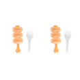 thumbnail image 2 of Naiovety Plastic Rice Ball Mold Portable Reusable Kitchen Ergonomic Tools Cooking Maker Children Washable Beginner 2Conjunto, 2 of 6