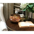 thumbnail image 2 of Lucas McKearn Vermillion Traditional Resin Gold Charming Accent Bowl in Red, 2 of 3
