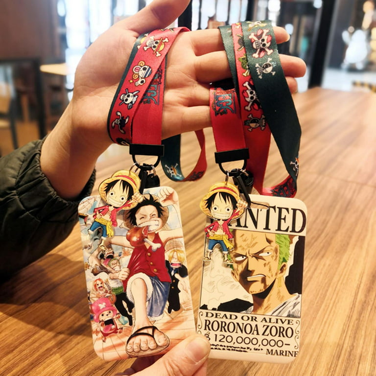 Riapawel Cool Anime Lanyards ID Badge Holder